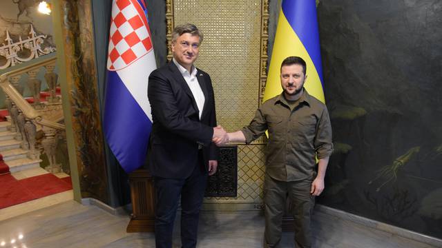 Zelenski: 'Hvala Hrvatskoj na silnoj podršci. Nadam se da će ova suradnja još više rasti'