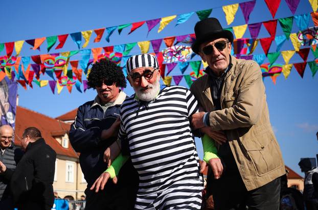 Samobor: Povorka mjesnih odbora i alegorijskih kola na Fašniku