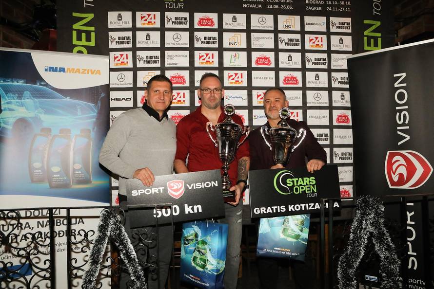 Zagreb: Dodjela priznanja i zahvalnica sudionicima teniskog turnira Stars Open Tour