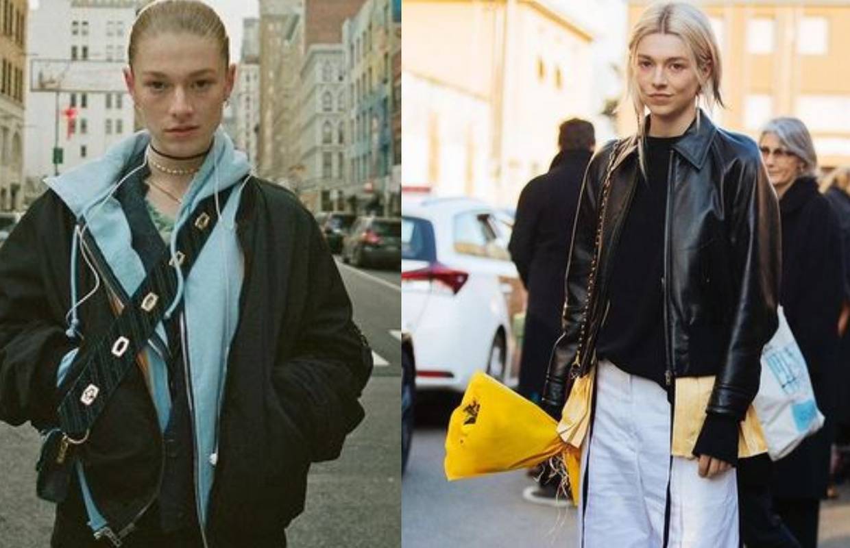 Chic crne jakne: Glumica Hunter Schafer ima modne favorite