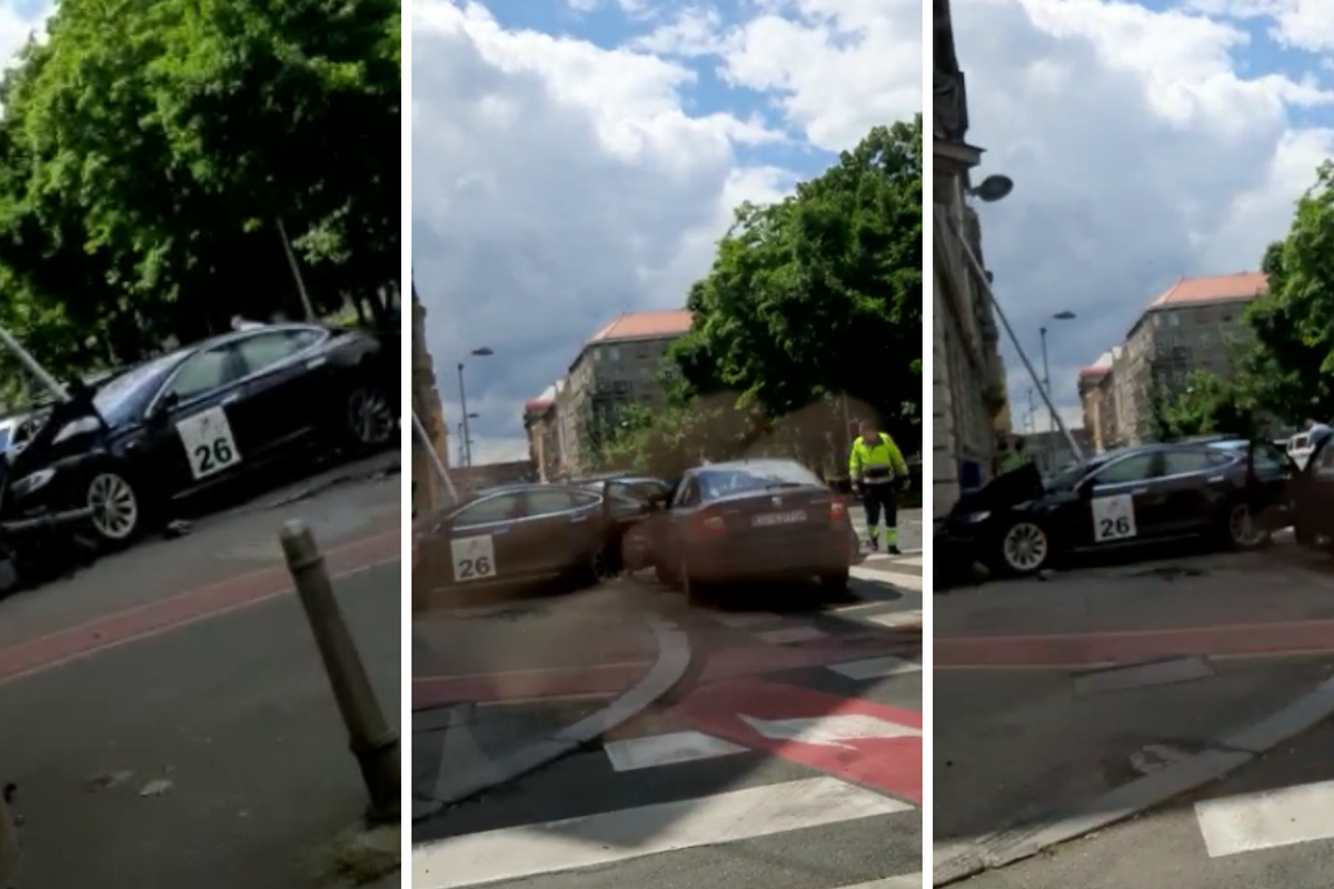 Više ljudi ozlijeđeno u sudaru u Zagrebu: Jedan od sudionika je vozač Nikola Tesla EV Rallyja