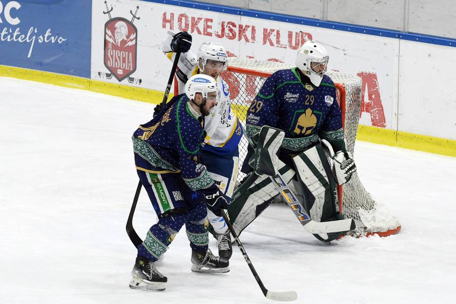 Sisak: Alpska hokejaška liga,KHL Sisak dočekao je Cortinu