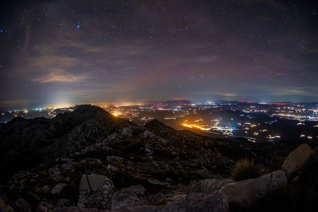 Aurora Borealis promatrana s vrha Biokova Sv. Jure 