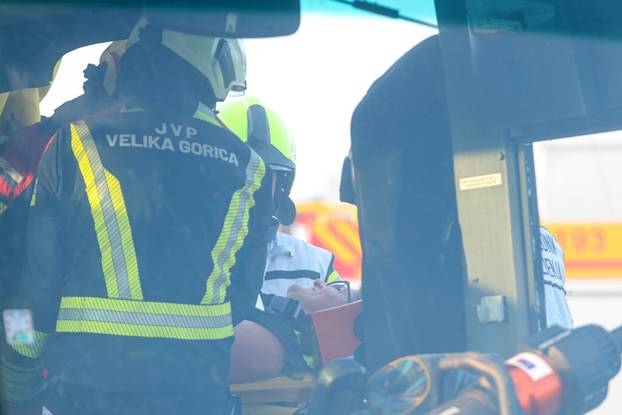 Zagreb: U blizini naplatne postaje Sveta Helena održana je vježba "Sigurnost 25"