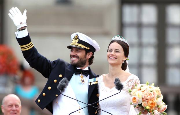 Wedding of Prince Carl Philip of Sweden in Stockholm.