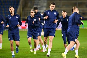 Genk: Nogometa&scaron;i Dinama odradili trening uo&ccaron;i utakmice protiv Genka