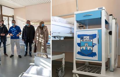 'Bijelo-plavi' donirali osječkoj bolnici ormariće s grbom kluba