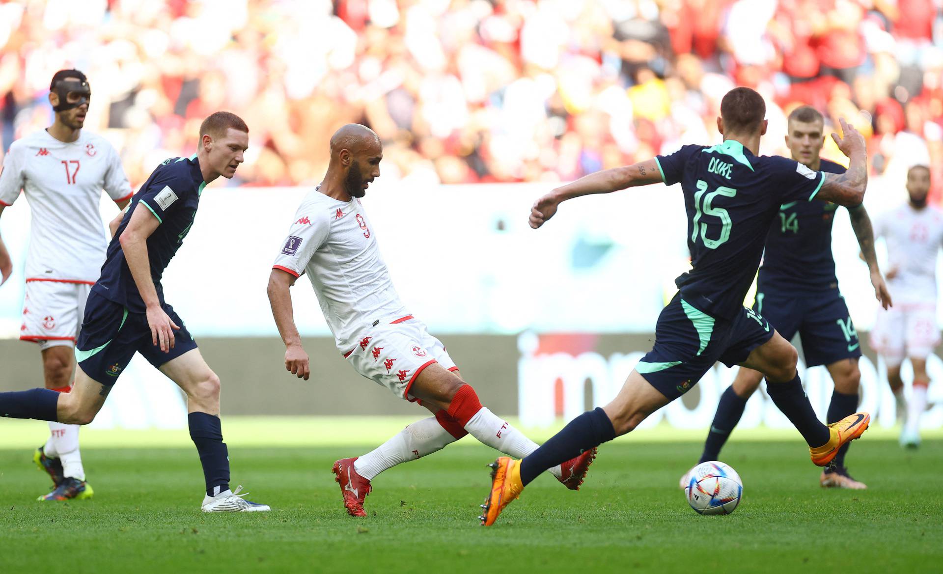 FIFA World Cup Qatar 2022 - Group D - Tunisia v Australia