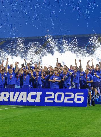 Zagreb: GNK Dinamo osvojio Prvenstvo 2026.