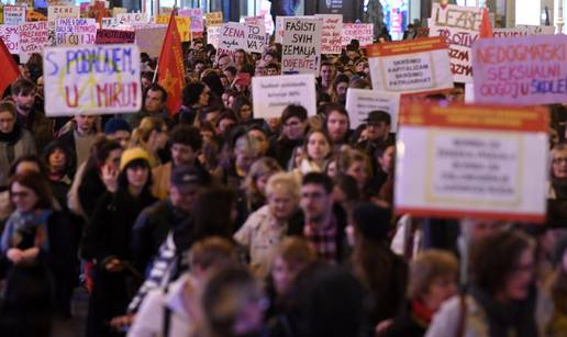 Žene marširale: 'Ne smijemo dopustiti da nas zlostavljaju'