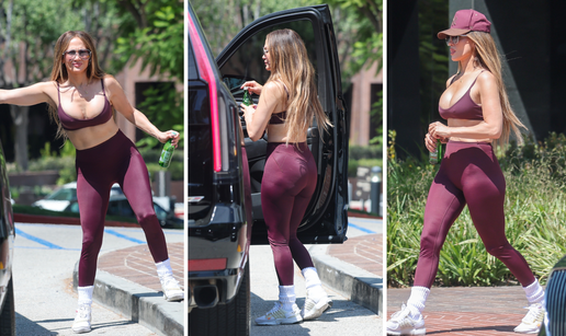 FOTO J.Lo utegnula guzu u tajice pa krenula pumpati bicepse