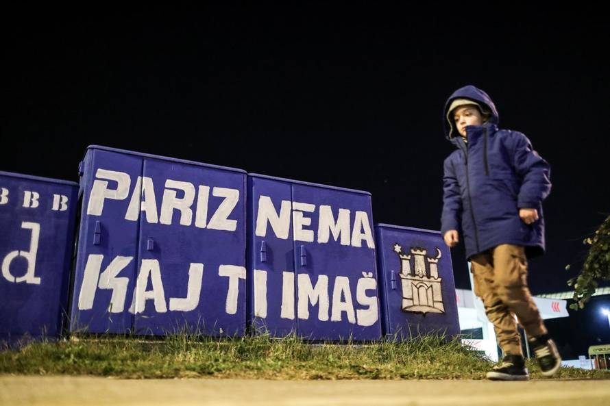 Zagreb: Murali i grafiti Bad Blue Boysa posvećeni Dinamu