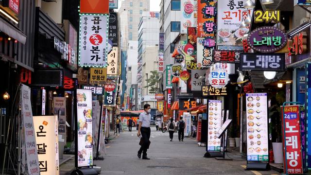 FILE PHOTO: Coronavirus disease (COVID-19) pandemic in Seoul