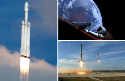 Uspio je: Elon Musk u raketi lansirao auto Tesla u svemir