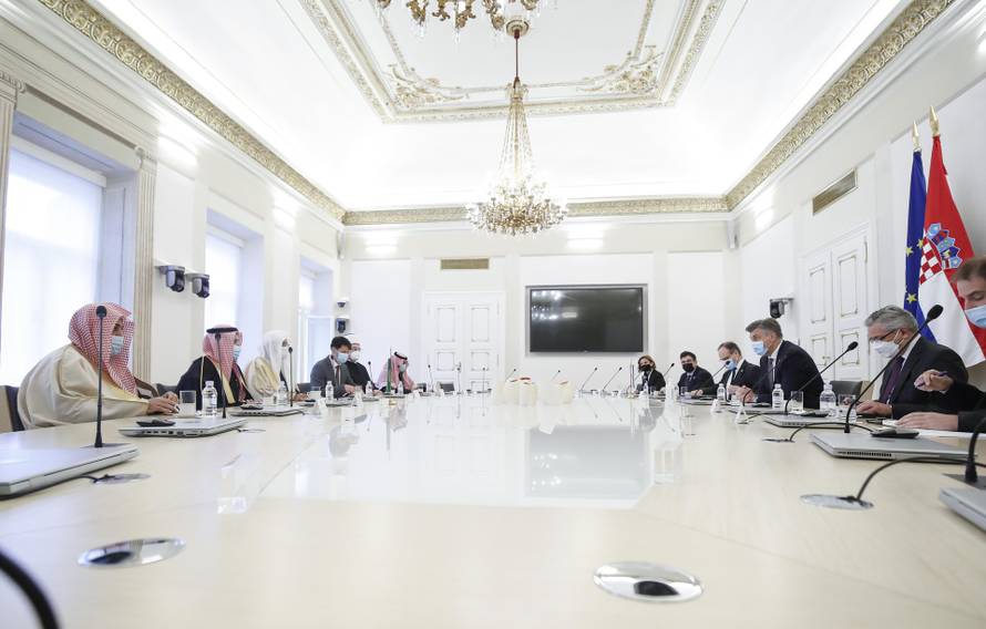 Zagreb: Plenković primio ministra za islamska pitanja, misionarstvo i uputu Kraljevine Saudijske Arabije