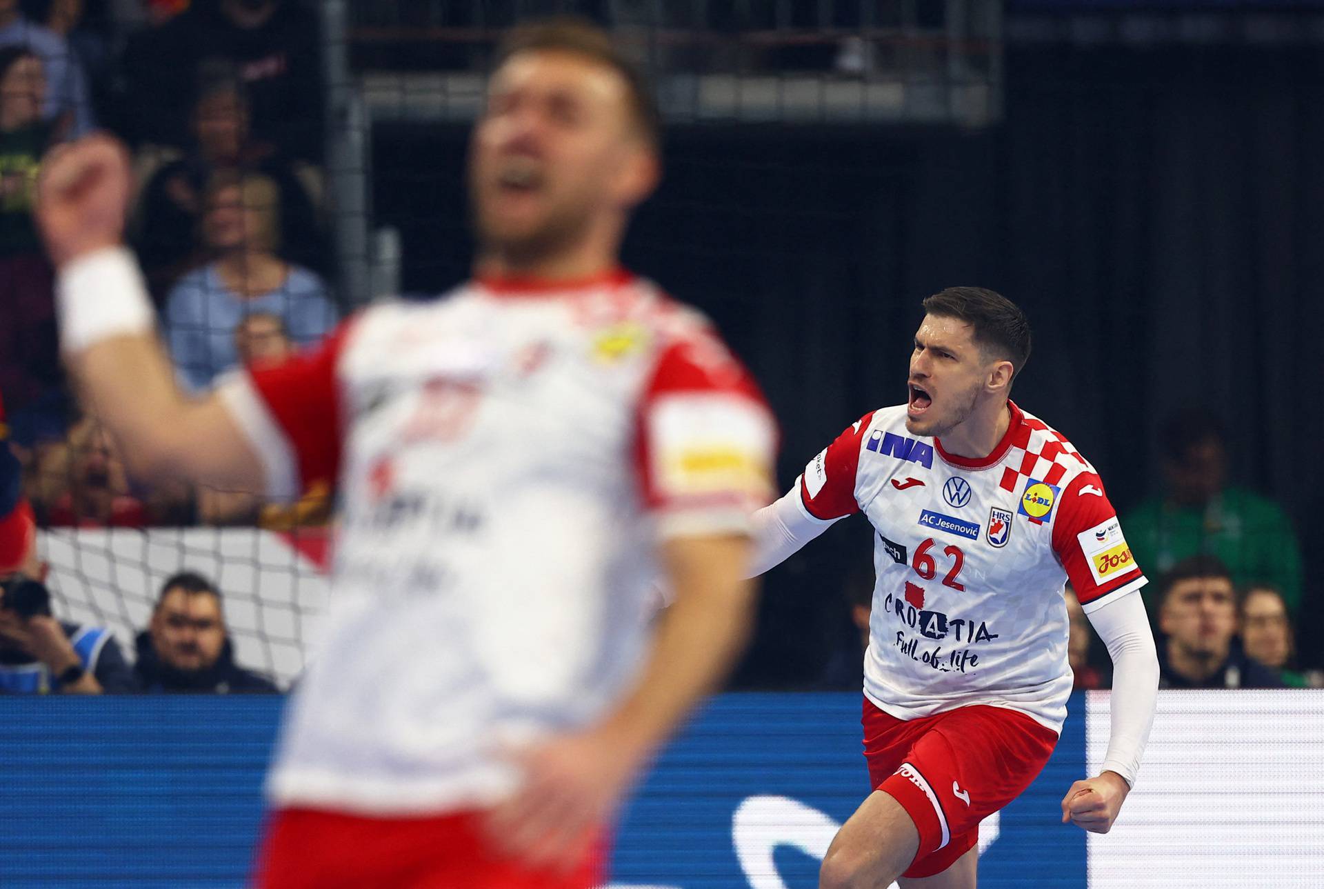 EHF 2024 Men's European Handball Championship - Preliminary Round - Group B - Spain v Croatia