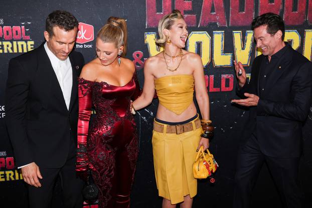 The world premiere of 'Deadpool and Wolverine'