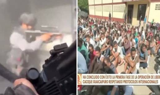 VIDEO Pogledajte trenutak kad policija upada u zloglasni zatvor u Venezueli. Držala ga je banda