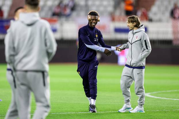 Prva utakmica četvrtfinala UEFA Lige nacija između Hrvatske i Francuske, obilazak stadiona 