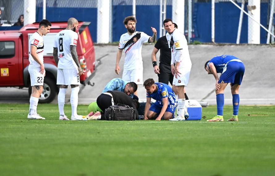 Zagreb: Golman Gorice nakon sudara sa suigračem ostao bez svijesti