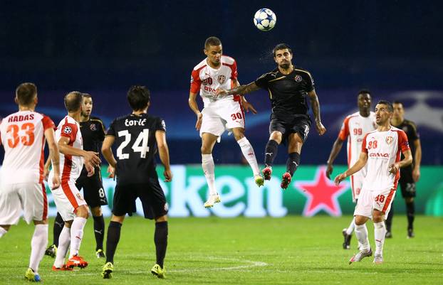 Zagreb: Uzvratna utakmica doigravanja za Ligu prvaka, GNK Dinamo - KF Skenderbeu