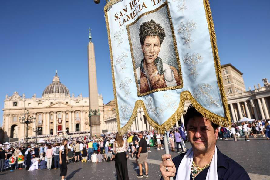 Canonisation of Carlo Acutis and Pier Giorgio Frassati, at the Vatican