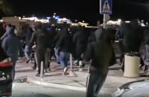Pogledajte fotke nereda u Splitu