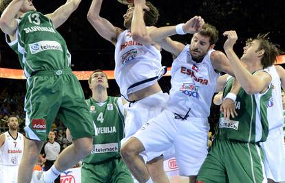 Eurobasket: Španjolski stroj je samljeo Slovence za polufinale