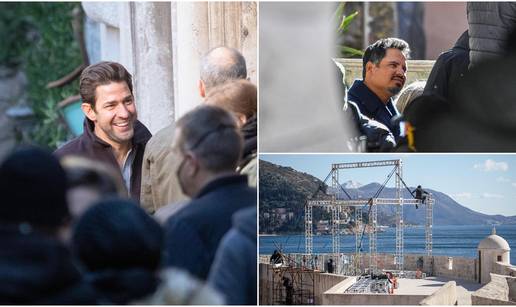 FOTO Filmske zvijezde stigle na set u Dubrovnik: John Krasinski i Michael Pena šetali gradom