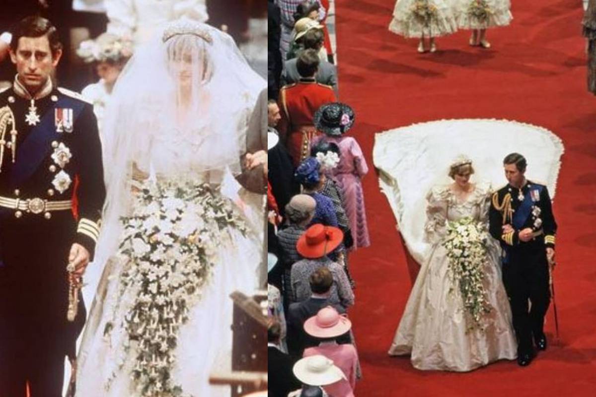 Princeza Diana bila je visoka koliko i Princ Charles - zato je na vjenčanju nosila niske cipele