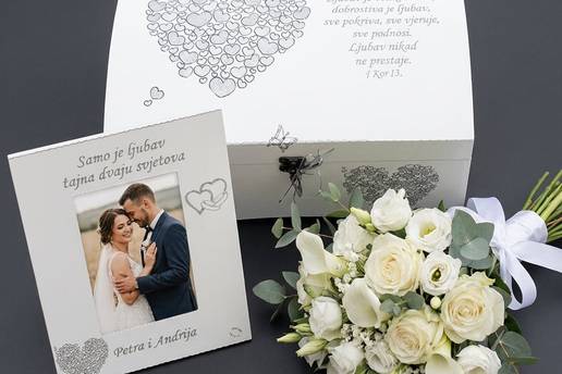Ideje za personalizirane poklone za djevoja&ccaron;ku ve&ccaron;er i vjen&ccaron;anje koje &cacute;e mladenci &ccaron;uvati godinama