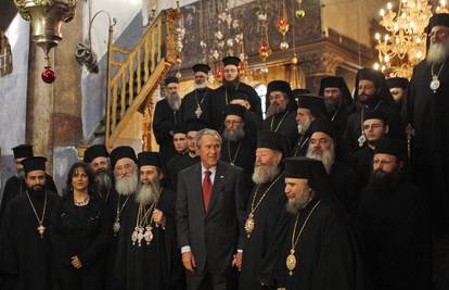 Jeruzalem: Bush posjetio mjesto Isusovog rođenja