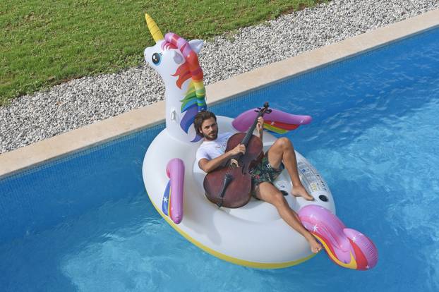 ARHIVA - 2018. Pomer: Violončelist Stjepan Hauser