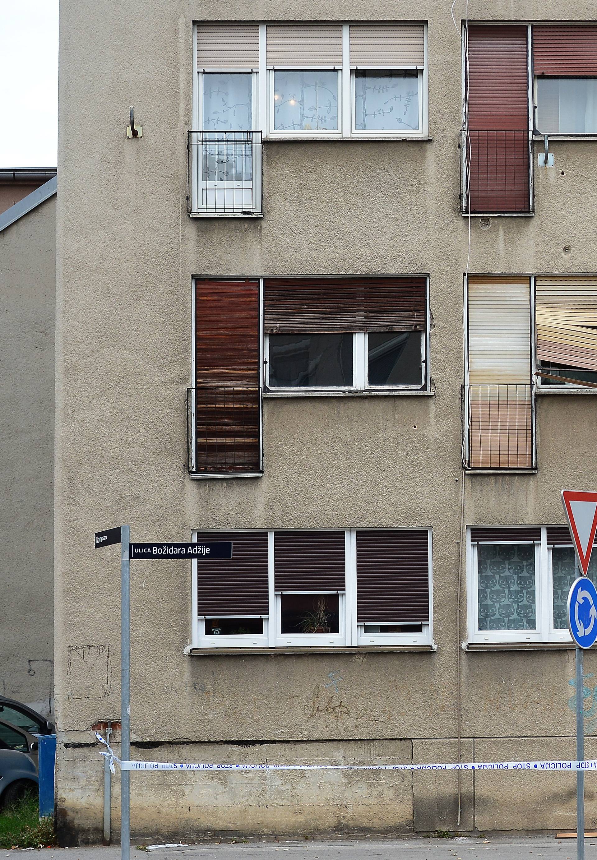 Zagreb: Dijete je palo s balkona u zgradi u Ulici BoÅ¾idara AdÅ¾ije