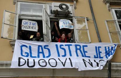 Pula: Novinare Glasa Istre su podržali građani i sindikalisti