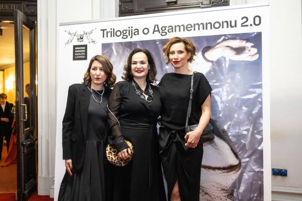 Zagreb: Poznati na premijeri predstave "Trilogija o Agamemnonu 2.0"
