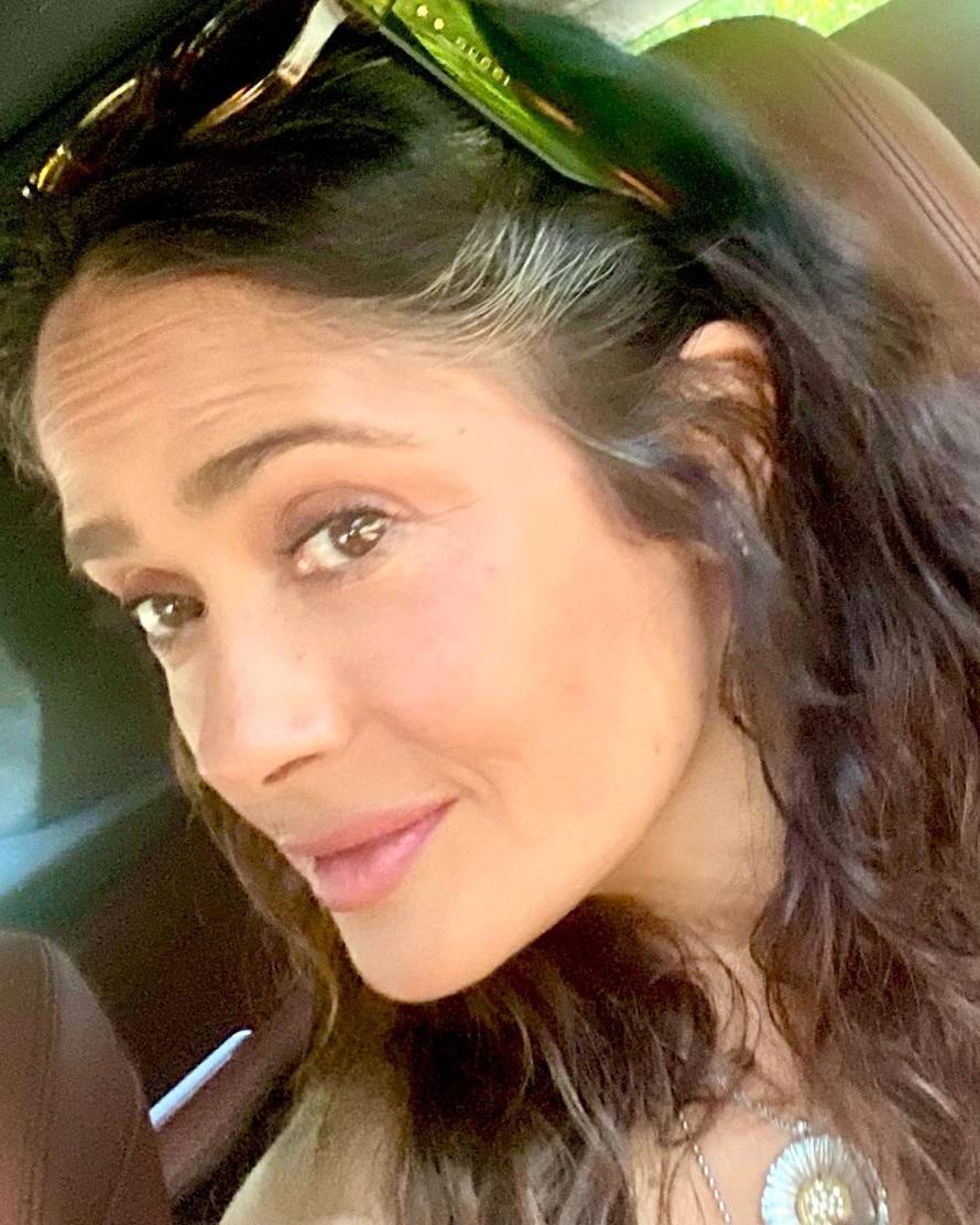 Salma Hayek podijelila je savjet kako prekriti sijede: Čak je i sebe nasmijala tom idejom...