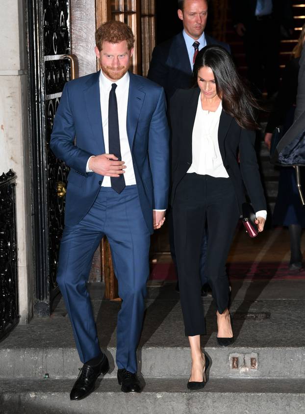 Prince Harry and Meghan Markle - Endeavour Fund Awards Ceremony