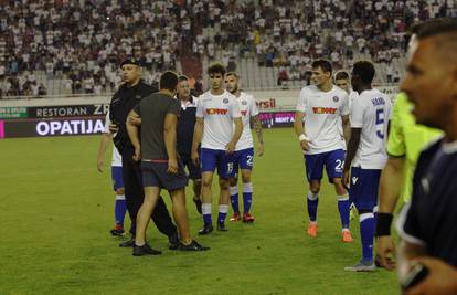 Katastrofa u Splitu! Hajduk je izgubio od Gzire i ispao iz EL-a