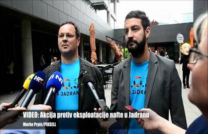 Nenasilna akcija: Greenpeace i SOS Jadran protiv bušenja 