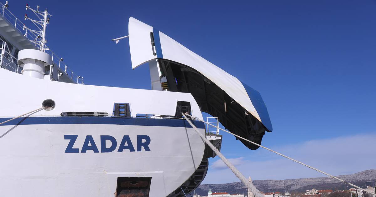 The ferry Zadar could not sail. Jadrolinija announced: ‘Water was found in the fuel…’