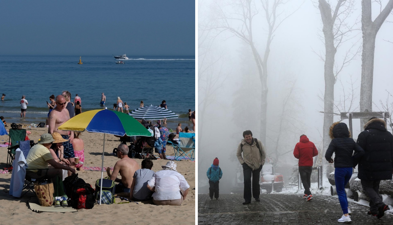 Vrijeme 'poludjelo': U ovo doba prošle godine smo se sunčali...