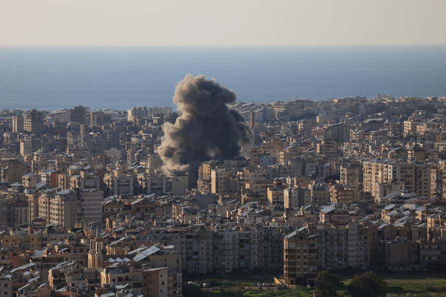 Escalation between Hezbollah and Israel, amid the U.S.-Israeli conflict with Iran, in Beirut