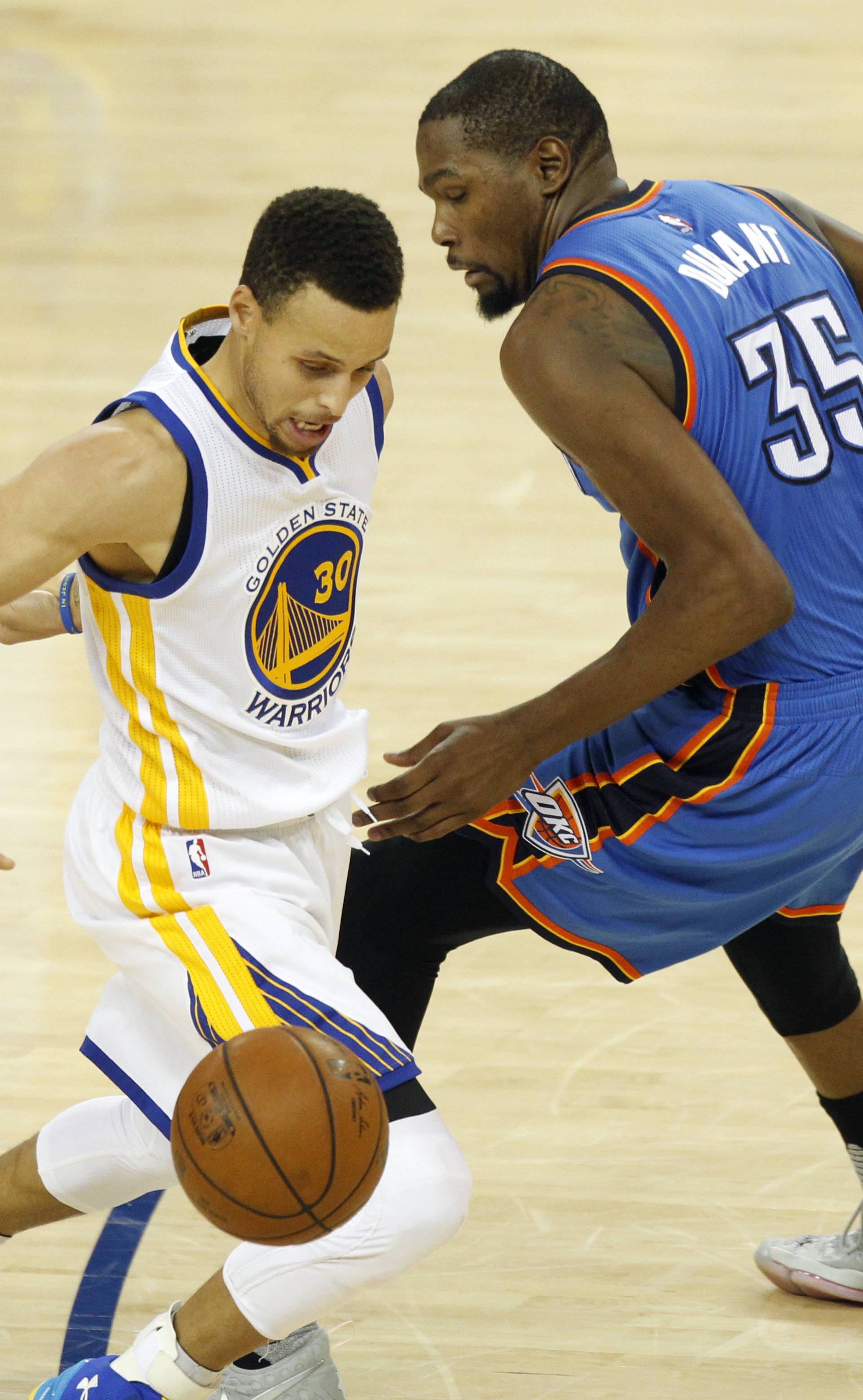 NBA: Playoffs-Oklahoma City Thunder at Golden State Warriors