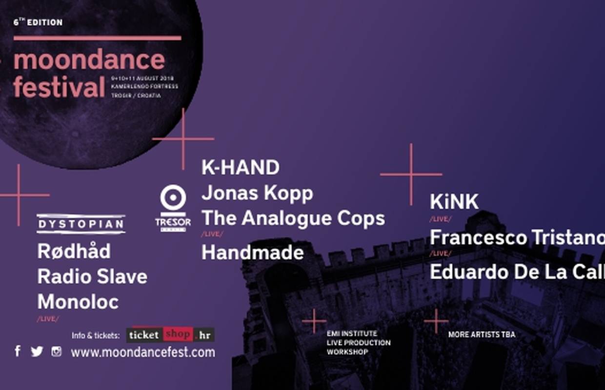 Otkriven line-up Moondance Festivala
