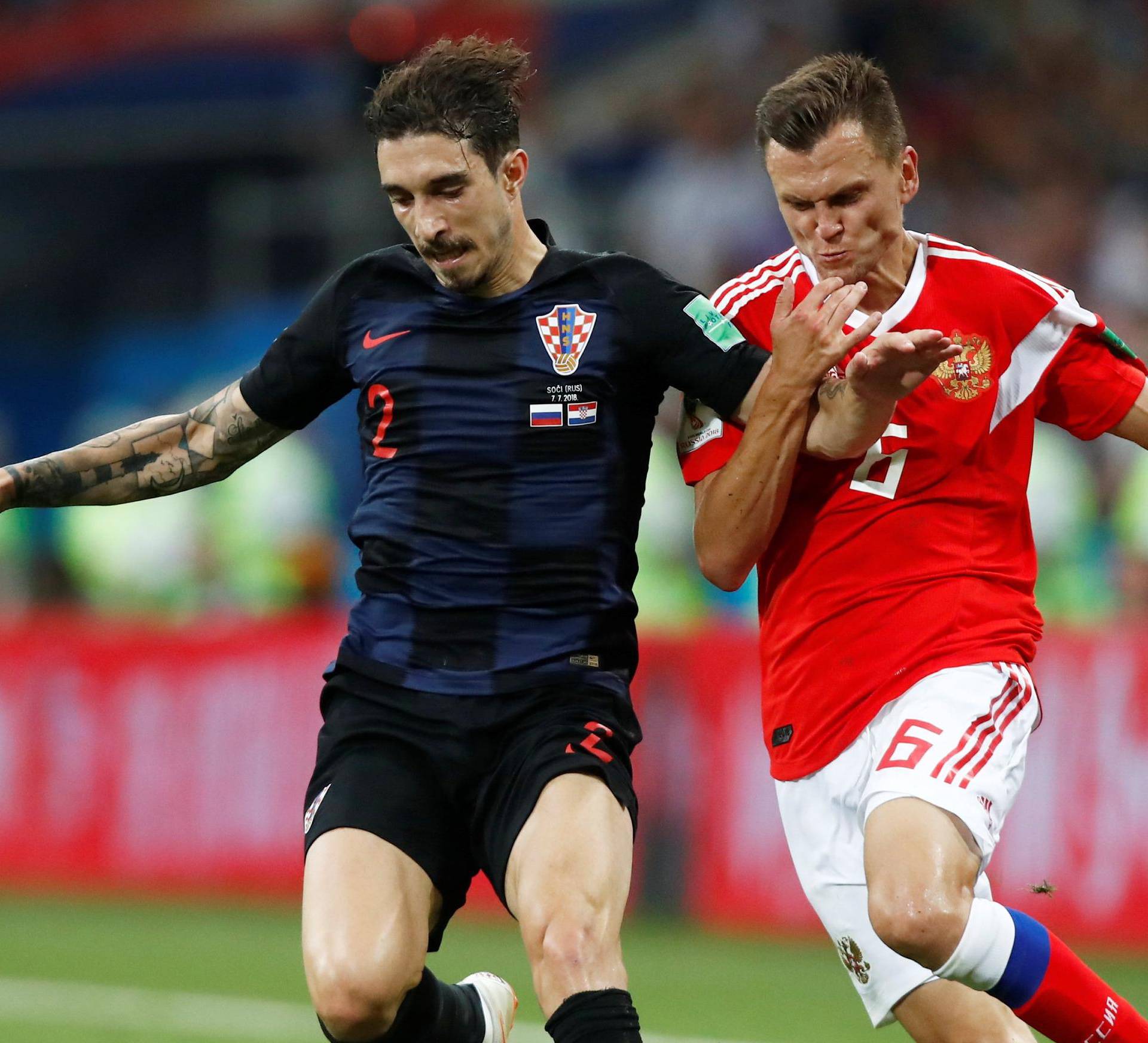 World Cup - Quarter Final - Russia vs Croatia