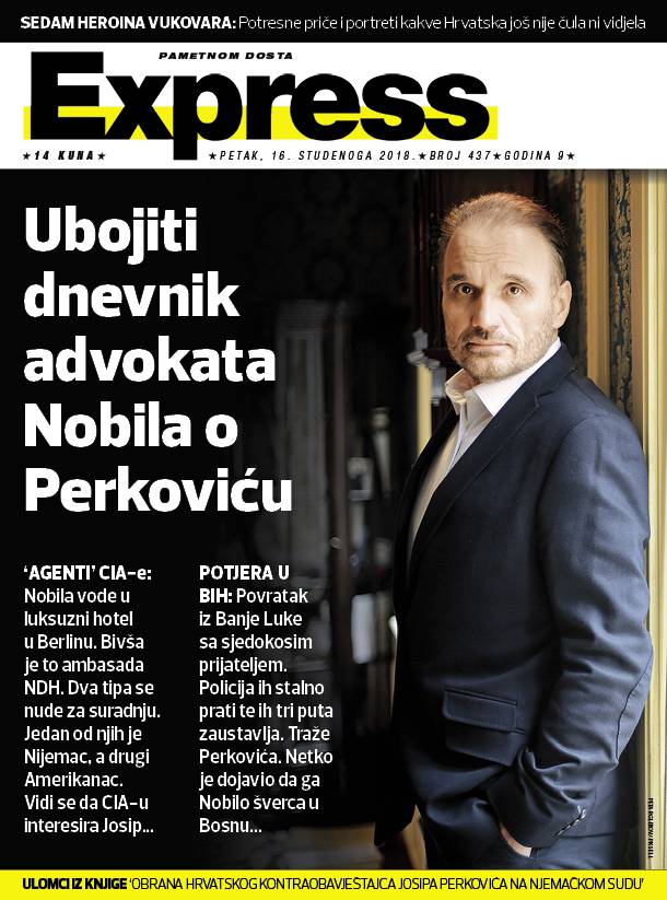 Intimni zapisi Ante Nobila: Perković, špijun koji me volio...