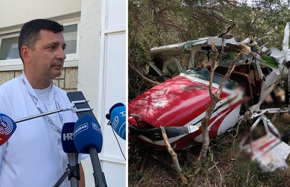 Liječnik o ozlijeđenima u padu Cessne: 'Pilot je dobro, putnici imaju prijelome kralježaka'