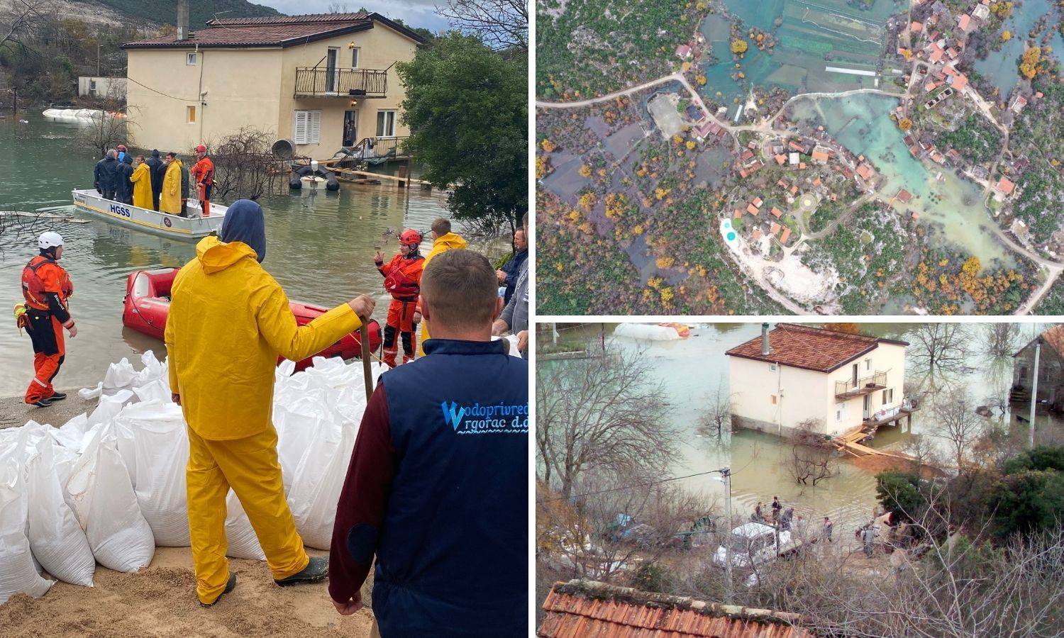 Poplava prijeti kod Vrgorca: Brojne kuće potpuno odsječene