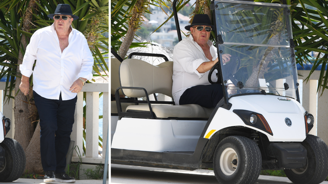 FOTO Kerumovo ljetno izdanje: Stigao u električnom golf vozilu